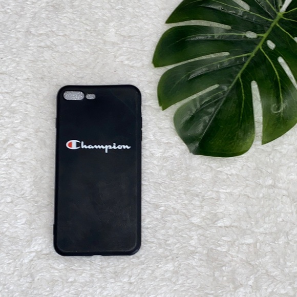UO NEW Black Champion iPhone 6/7/8 Plus Case - Picture 1 of 1
